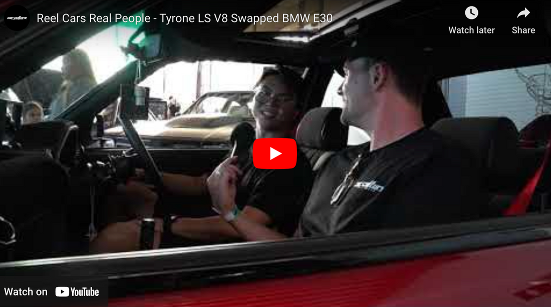 Reel Cars Real People - Tyrone LS V8 Swapped BMW E30