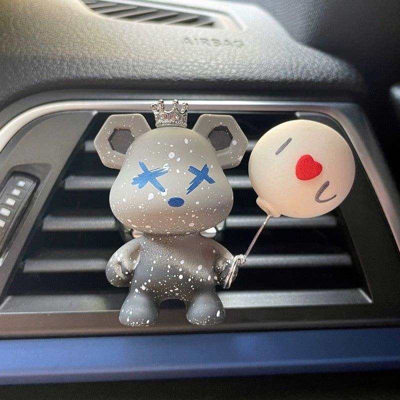 Teddy with Balloon Car Scents Air Freshener