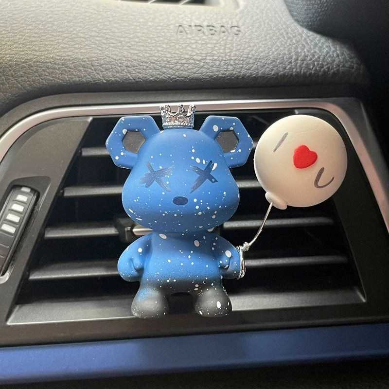 Teddy with Balloon Car Scents Air Freshener