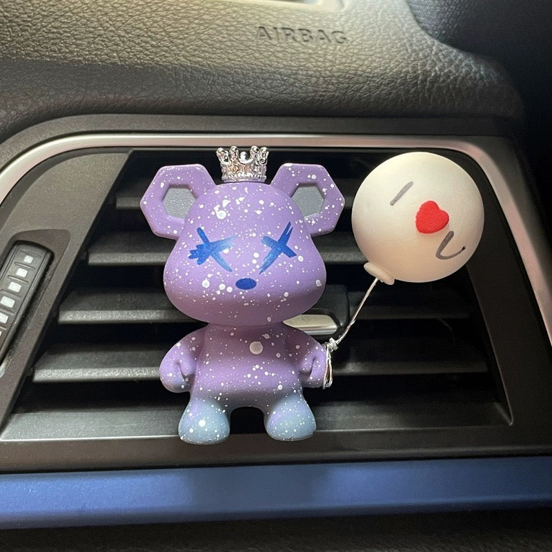 Teddy with Balloon Car Scents Air Freshener